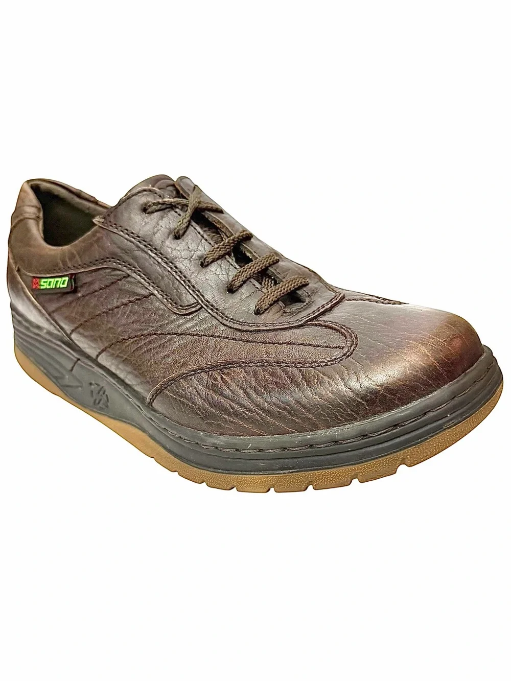 Mephisto Sano Rapid Lace Shoes Men’s US 9 EU 8.5 Brown Leather Comfort